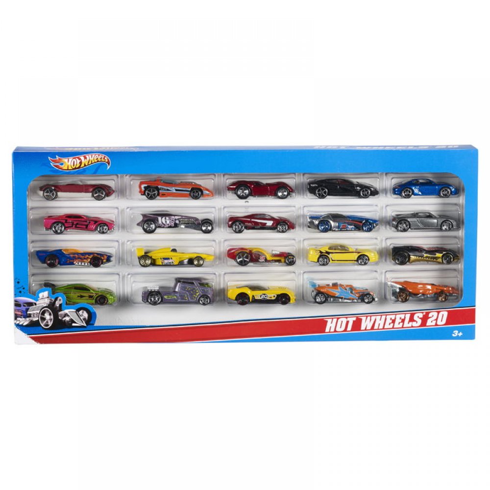 Hot Wheels Αυτοκίνητα Σετ των 20 Τεμαχίων Mattel (H7045)