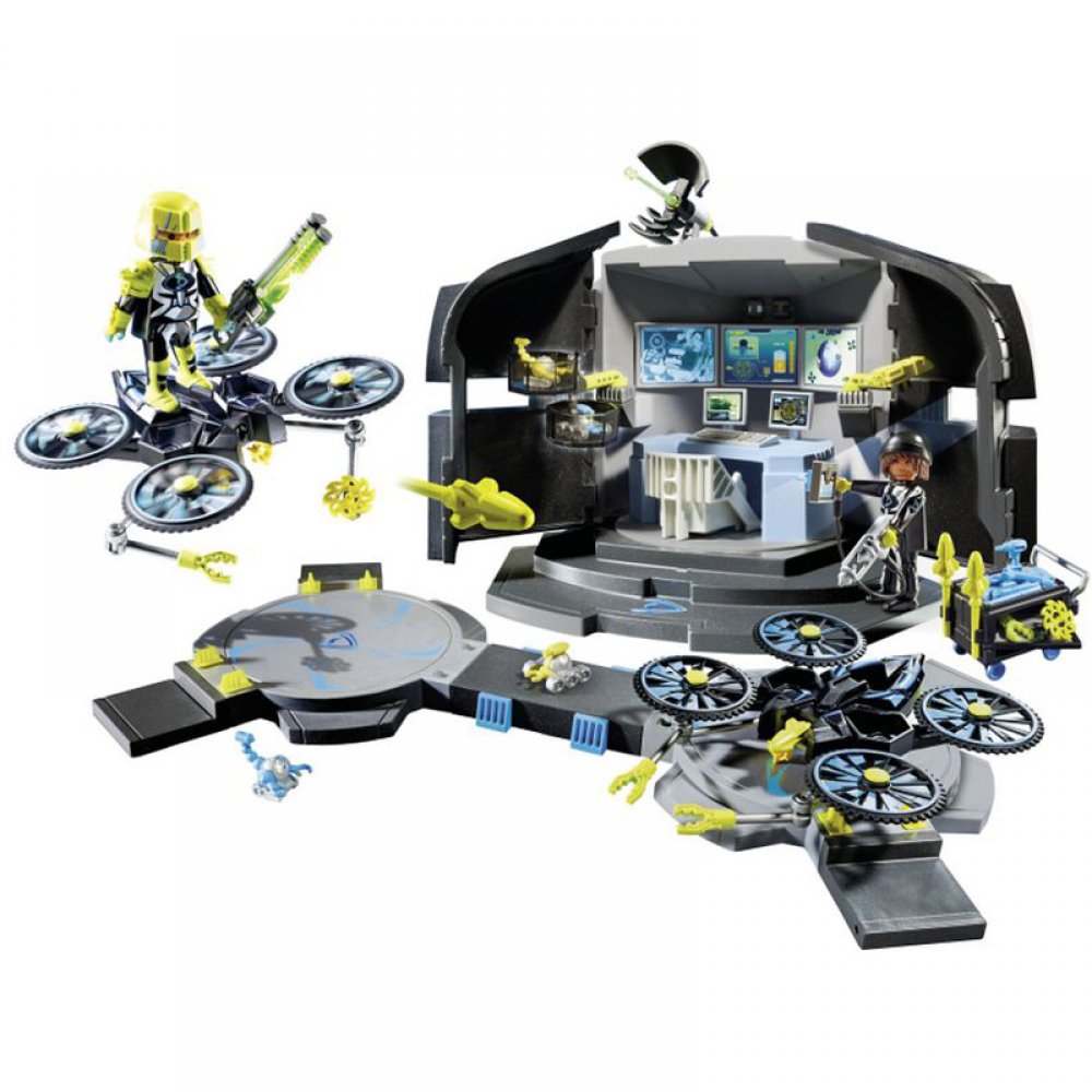 Playmobil Αρχηγείο Του Dr Drone (9250)