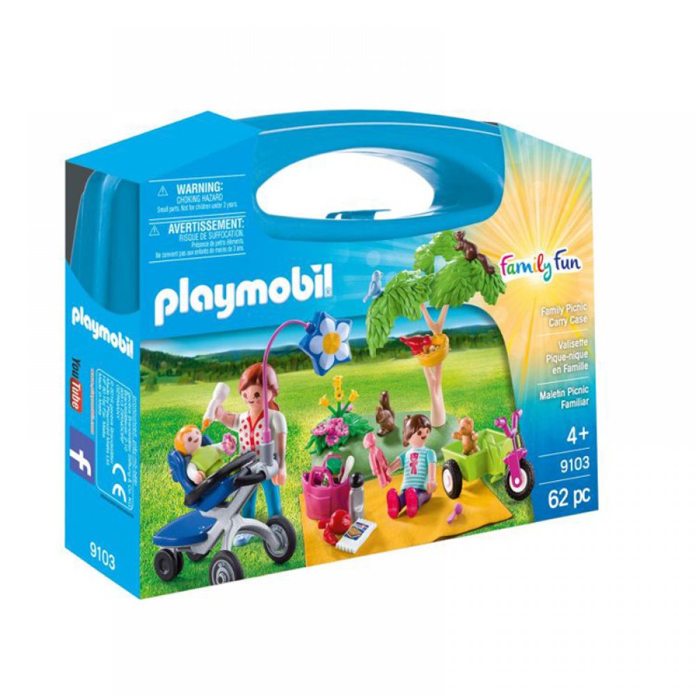 Playmobil Family Fun Βαλιτσάκι Πικ Νικ Στην Εξοχή (9103)