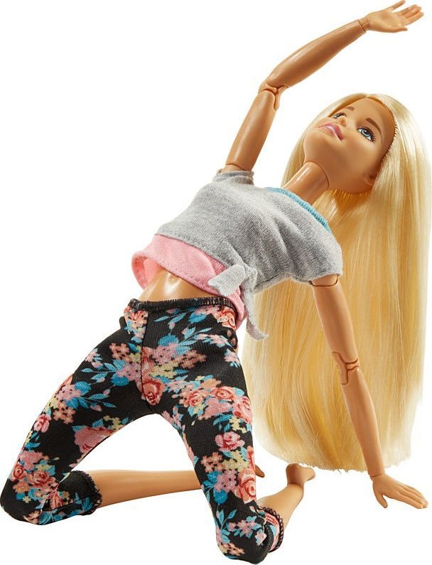Barbie Νέες αμέτρητες κινήσεις - 4 Σχέδια (FTG80).