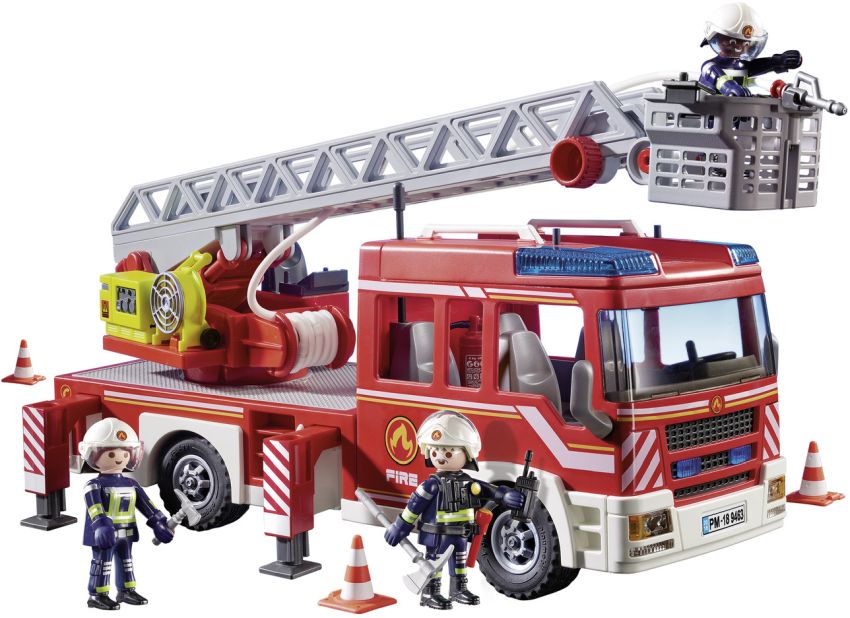 Playmobil Όχημα Πυροσβεστικής Με Σκάλα & Καλάθι Διάσωσης (9463)