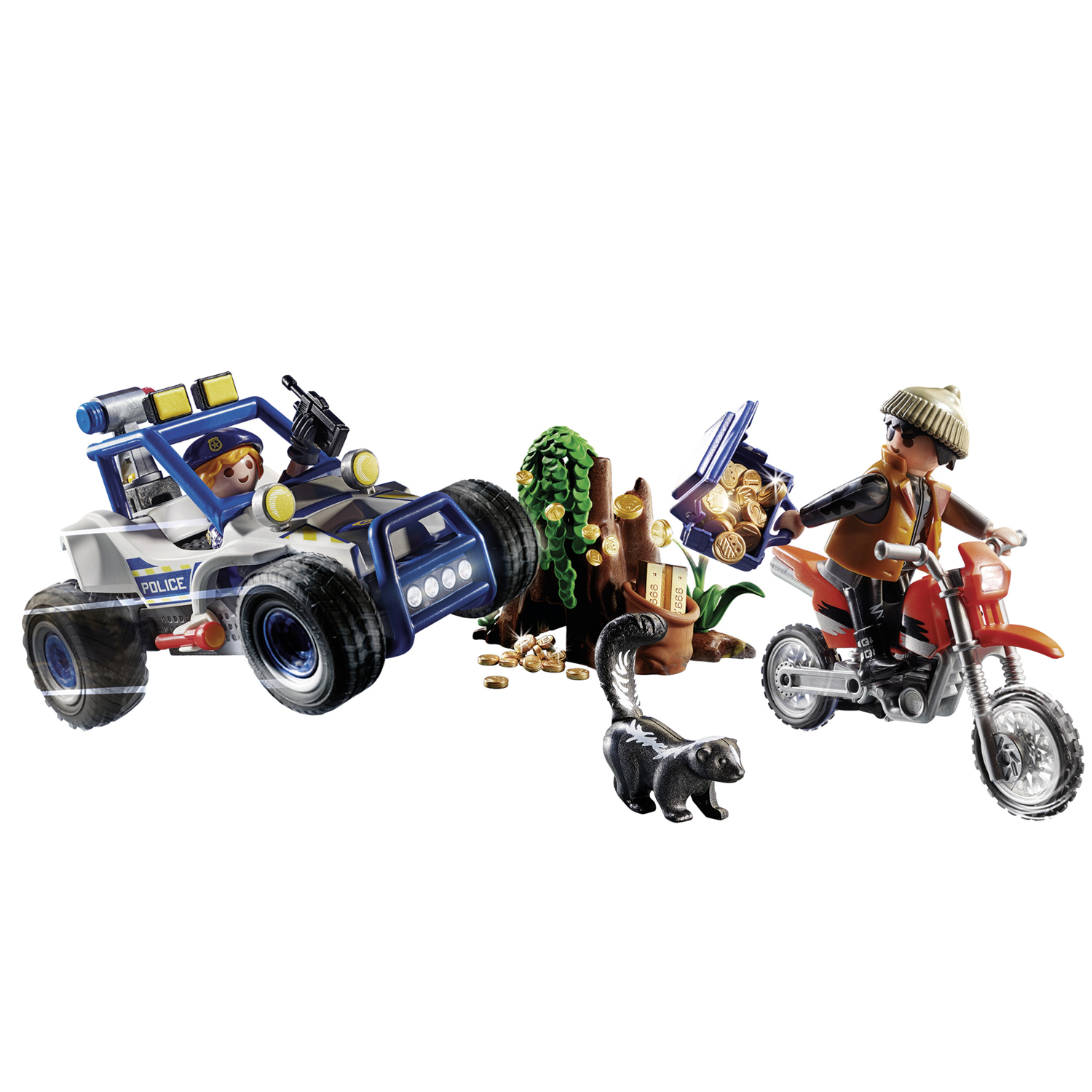 Playmobil Αστυνομική Καταδίωξη Off-road (70570)