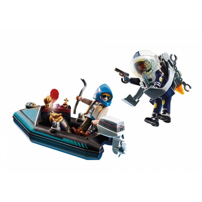 Playmobil City Action Jet Pack with Boat (70782)