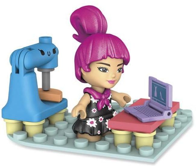 Mattel Fisher Price Mega Bloks Barbie Φιγούρες 25 Τμχ-6 Σχέδια (GWR21)