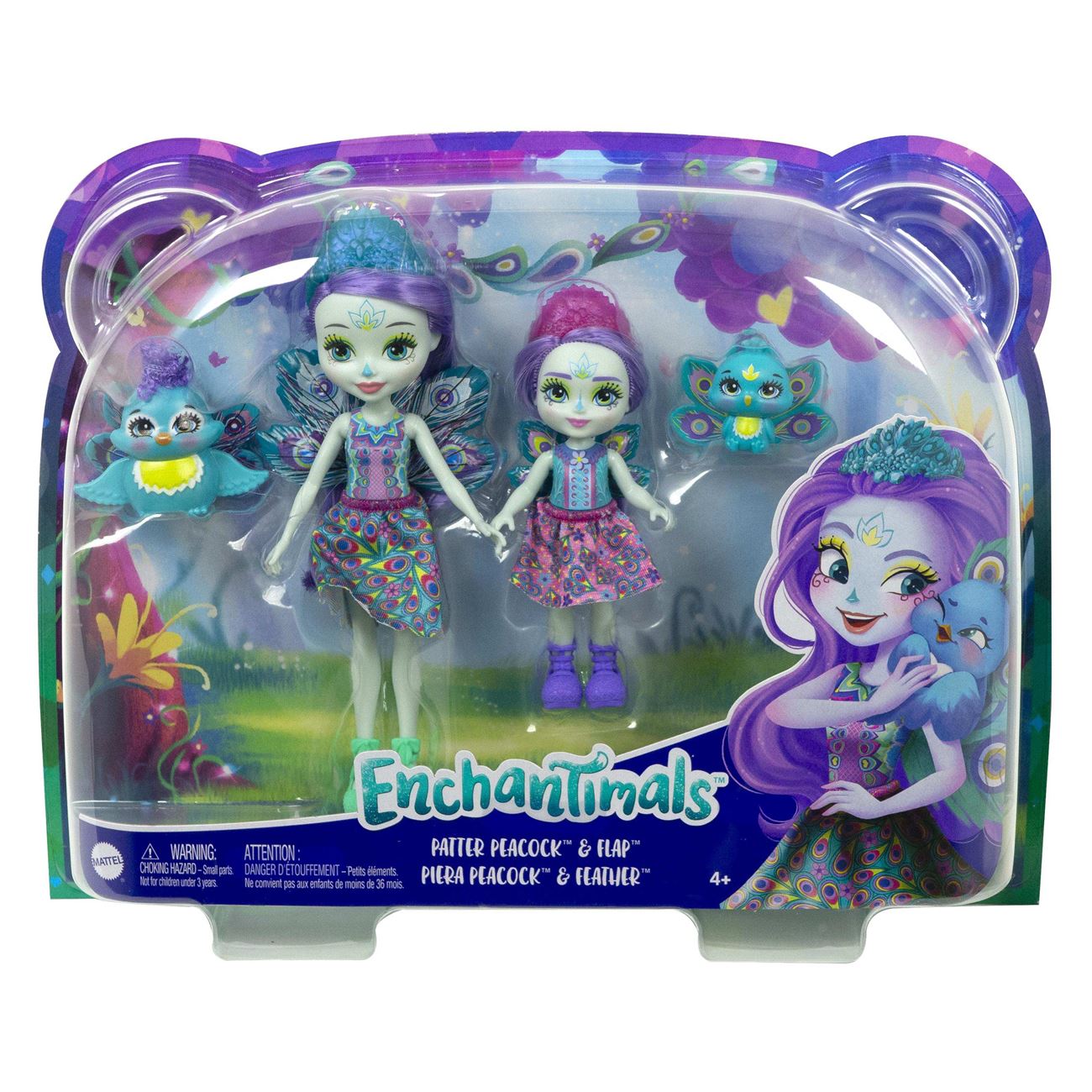 Mattel Enchantimals - Κούκλα Και Αδερφάκι (Hcf79)