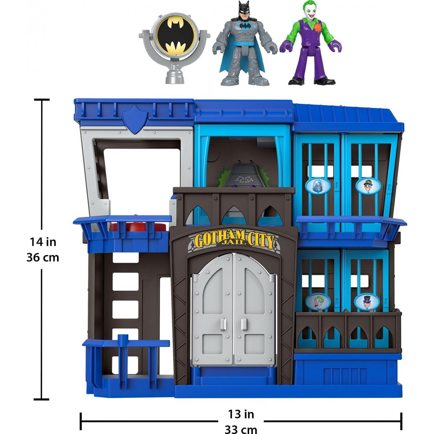 Mattel Imaginext - Φυλακή Gotham City (Hhp81)