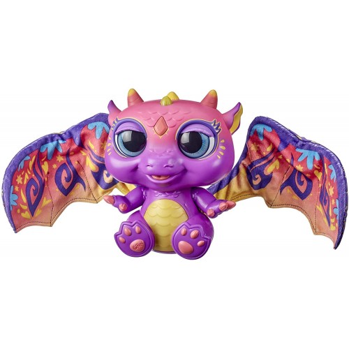 Hasbro Furreal Moodwings Baby Dragon Interactive Pet Toy, 50+ Sounds And Reactions (F0633)