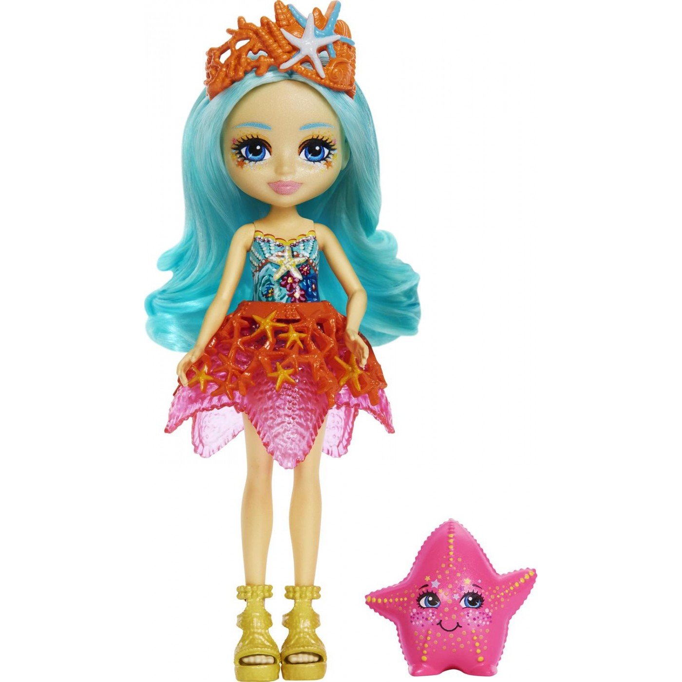 Mattel Enchantimals Royals Staria Starfish And Beamy (HCF69)