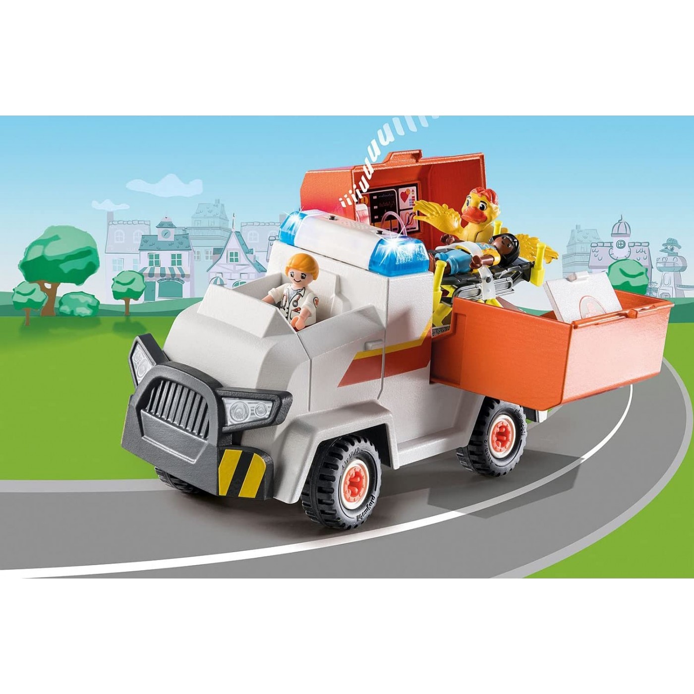 Playmobil Duck On Call Όχημα Πρώτων Βοηθειών (70916)