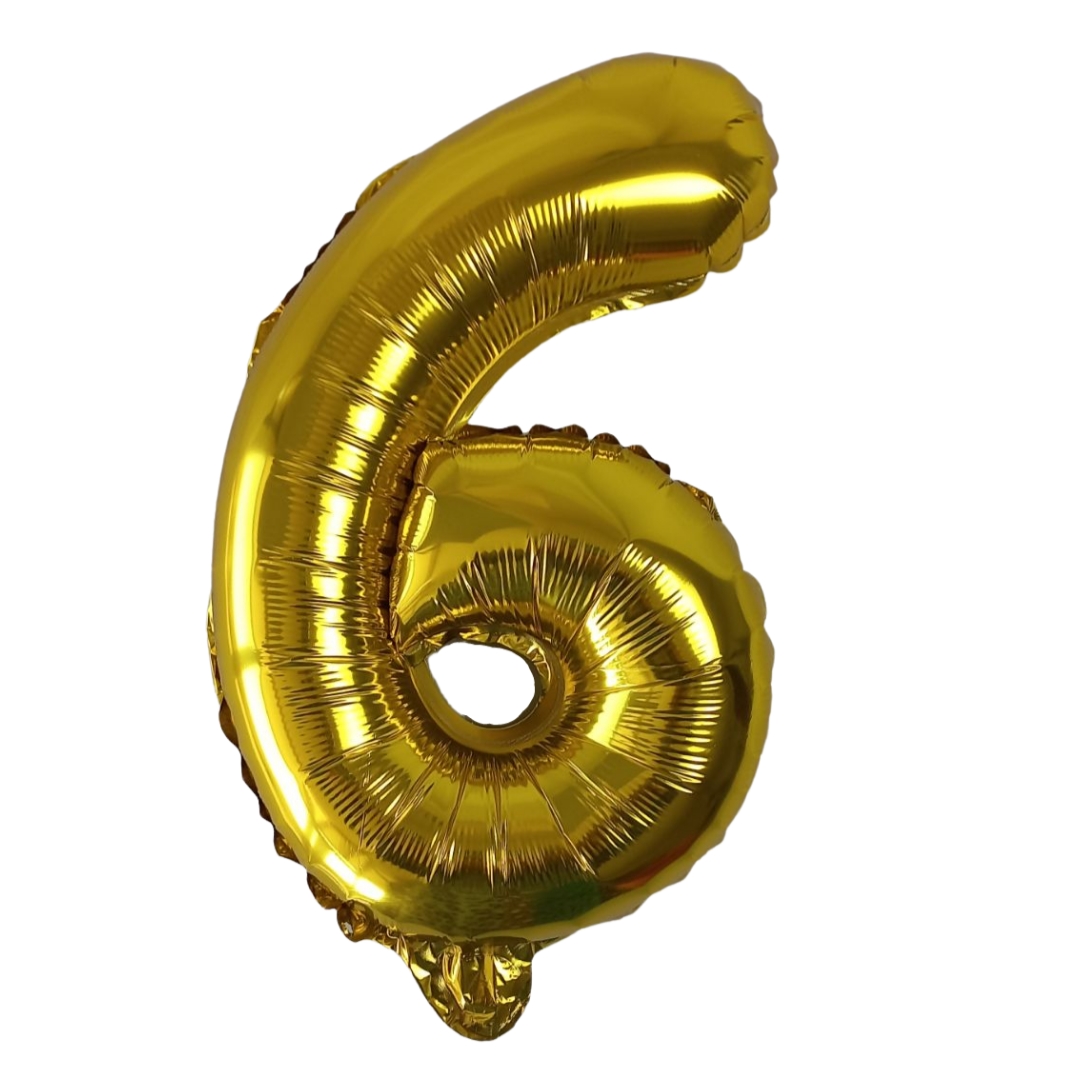 Μπαλόνι Μεταλλιζέ Χρυσό Νούμερα 40cm