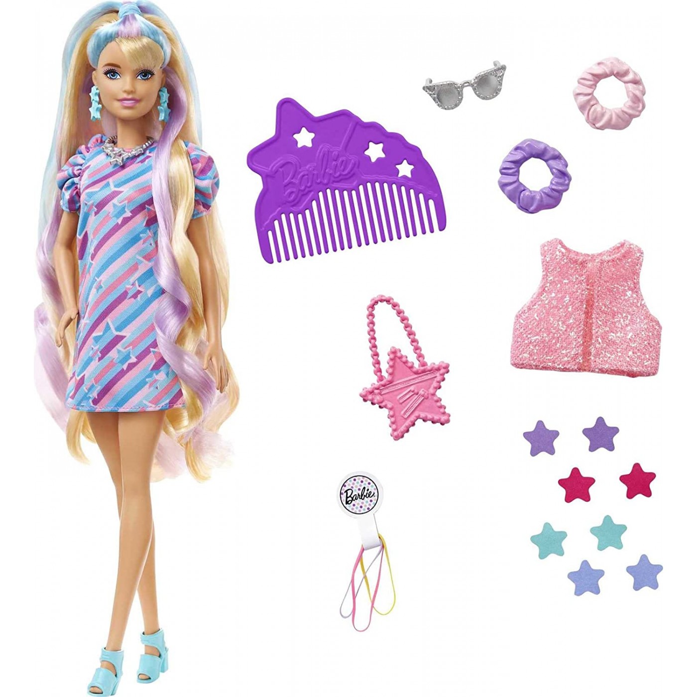 Mattel Barbie Totally Hair Star (HCM880)