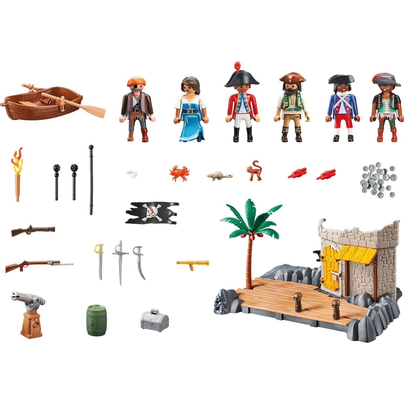 Playmobil My Figures: Πειρατικό Νησί (70979)