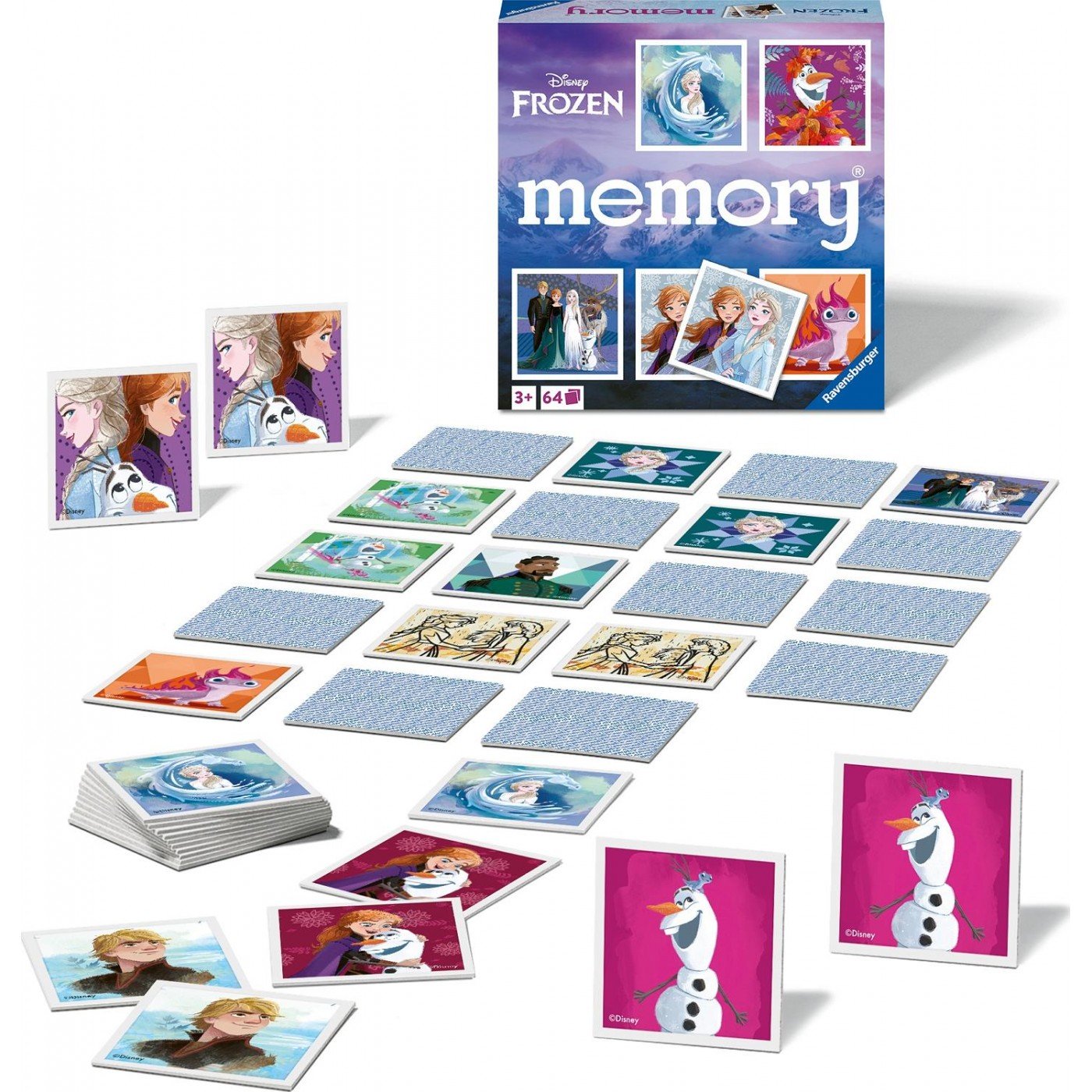 Επιτραπέζιο Μνήμης memory Ψυχρά & Ανάποδα II (20890)