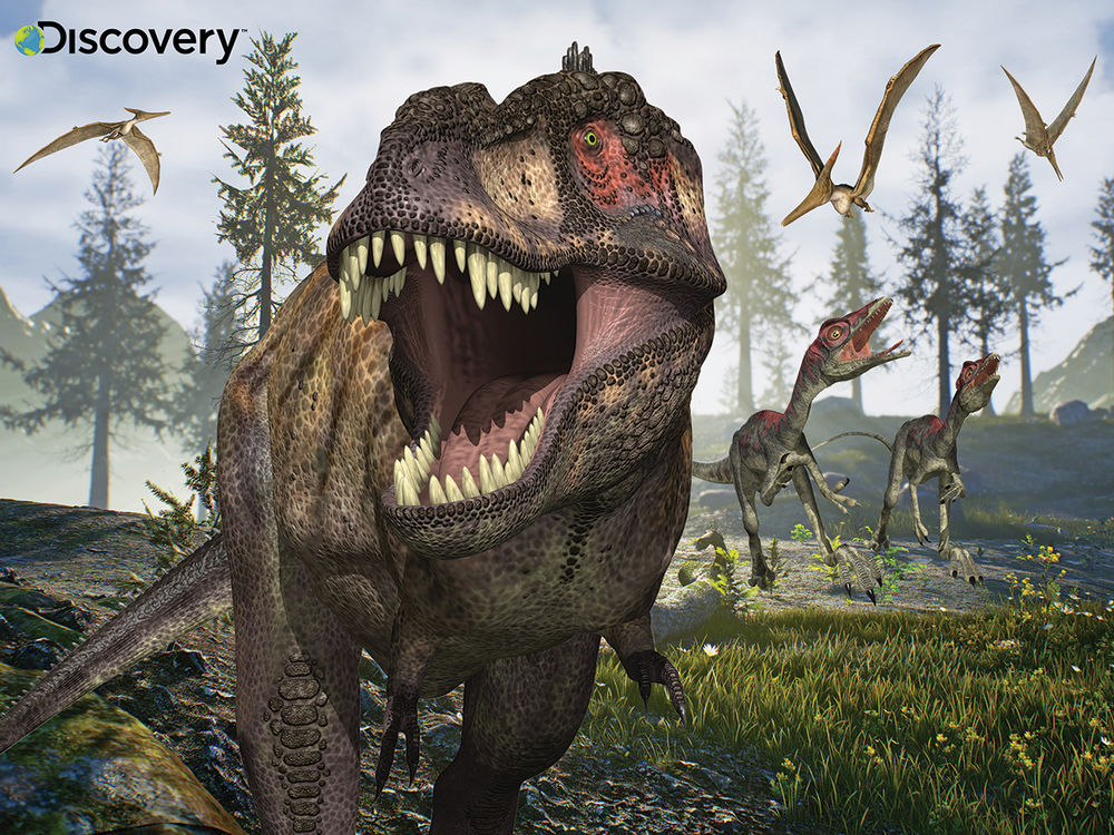 3D Effect Discovery – Tyrannosaurus rex (100τμχ) 13574