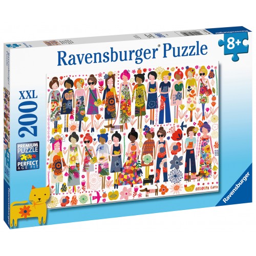 Ravensburger Παζλ 200XXLτμχ. Χαρούμενα Κορίτσια (13359)