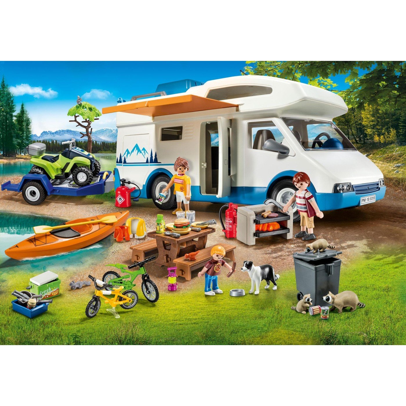 Playmobil Family Fun Camping Στην Εξοχή (9318)