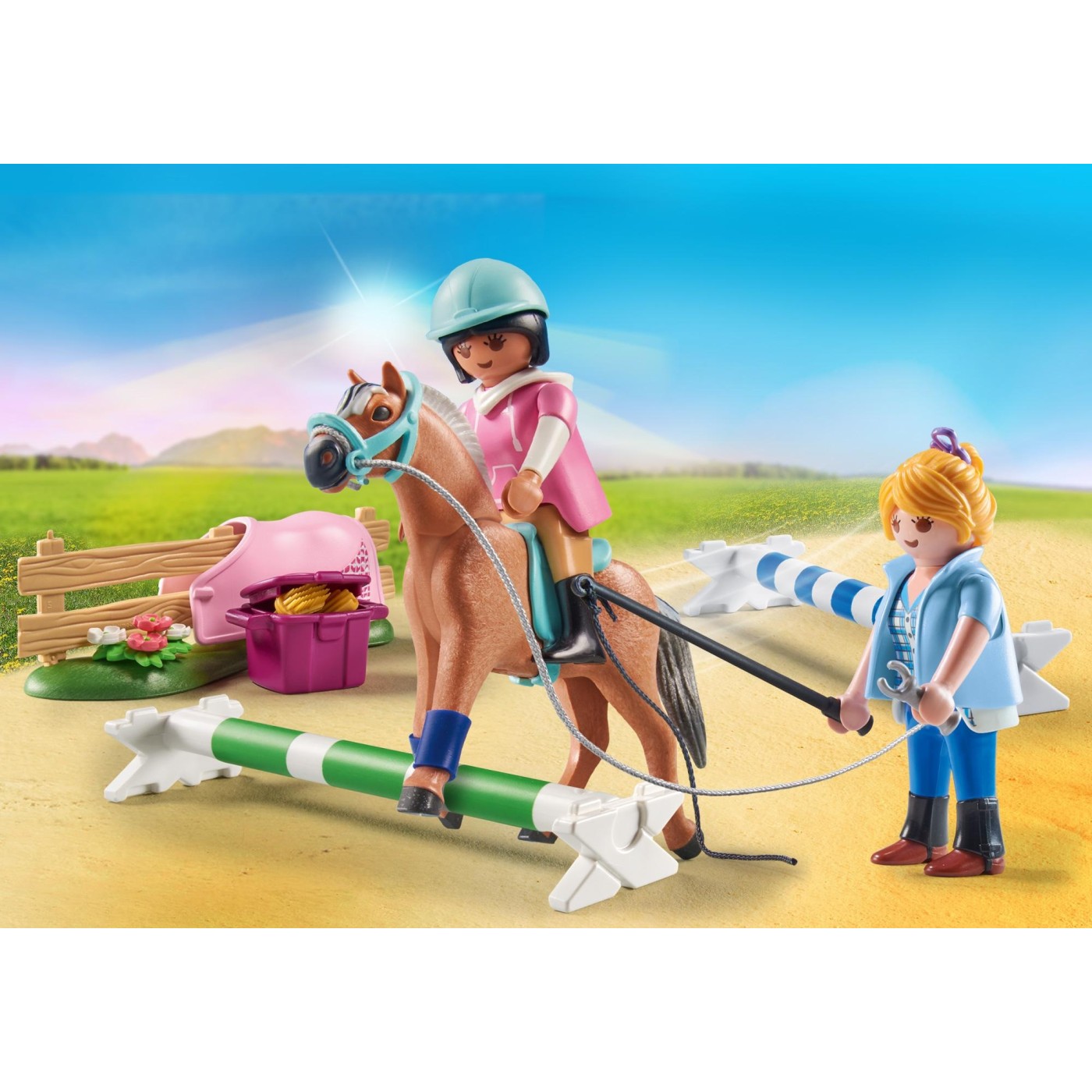 Playmobil Country Εκπαίδευση Αλόγου Ιππασίας (71242)