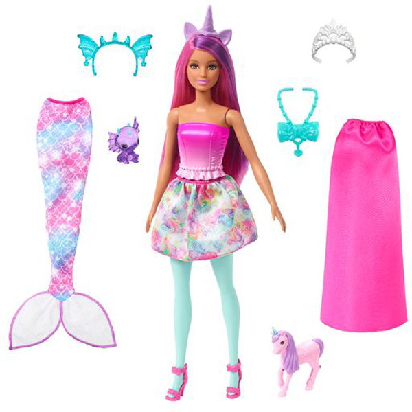 Mattel Barbie Dreamtopia Koύκλα & Αξεσουάρ (HLC28)
