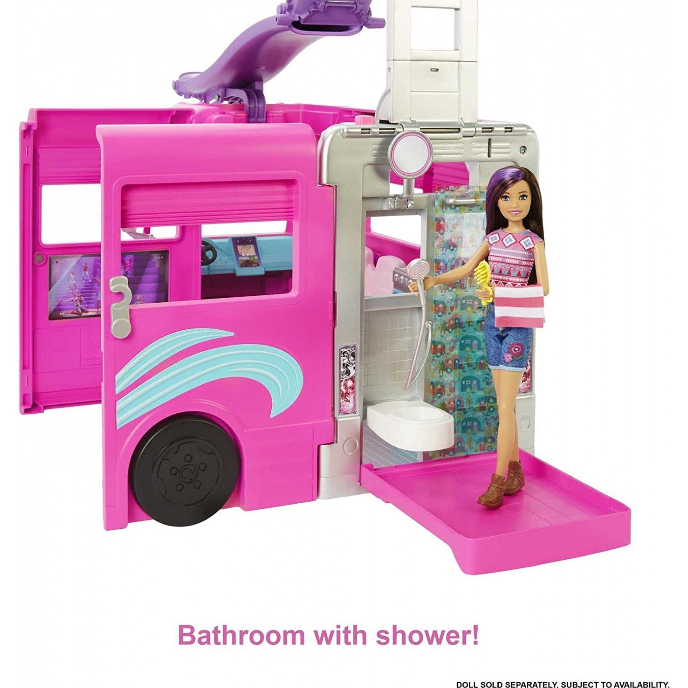 Mattel Barbie Dreamcamper Νέο Τροχόσπιτο (HCD46)
