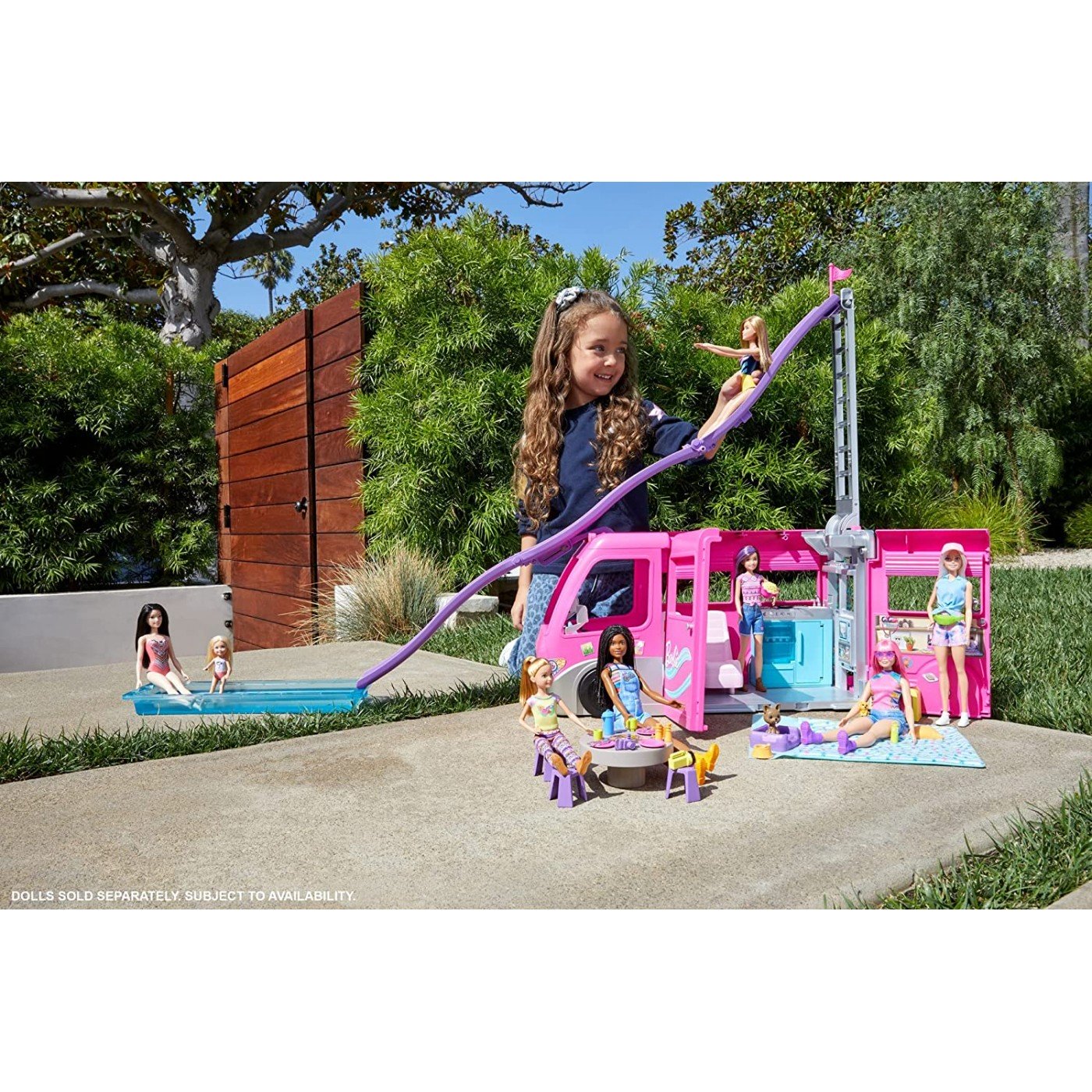 Mattel Barbie Dreamcamper Νέο Τροχόσπιτο (HCD46)