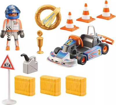 Playmobil Sports & Action - Gift Set Αγώνας Go-Kart (71187)