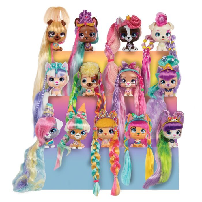 AS VIP Pets Σειρά 2 Color Boost Συλλεκτική Κούκλα με Απίστευτα Μακριά Μαλλιά (1013-71200)