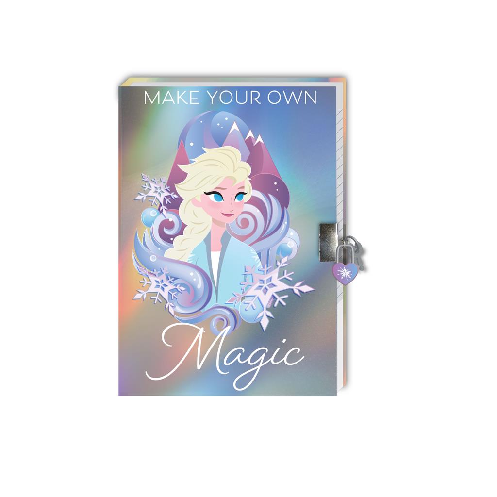 Ημερολόγιο Με Κλειδαριά, Μαγικό Στυλό & Αυτοκόλλητα Frozen 2 (000563597)