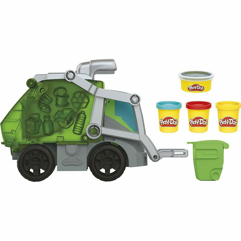 Hasbro Play-Doh Wheels 2-In-1 Garbage Truck (F5173)