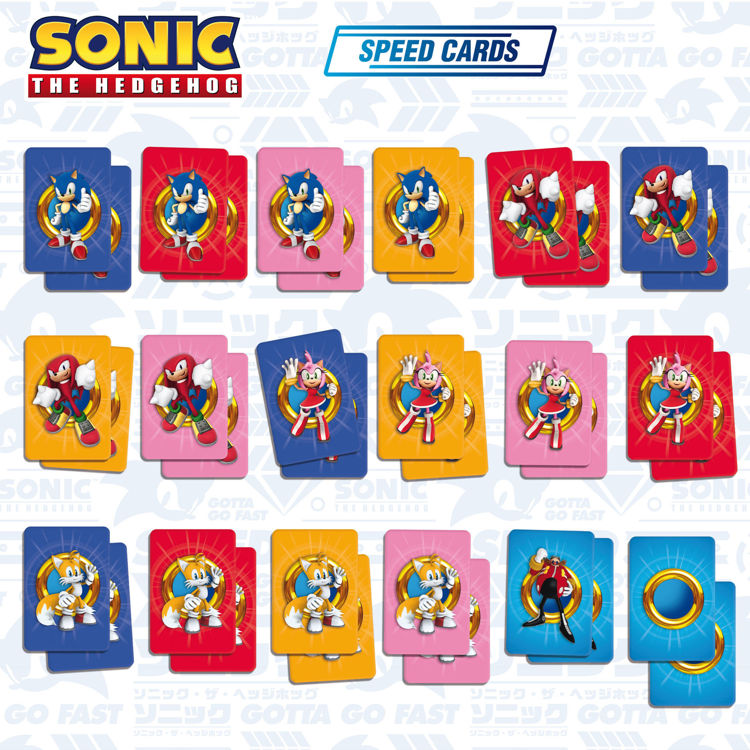 Lisciani Παιχνίδι Με Κάρτες Sonic (09.99269)