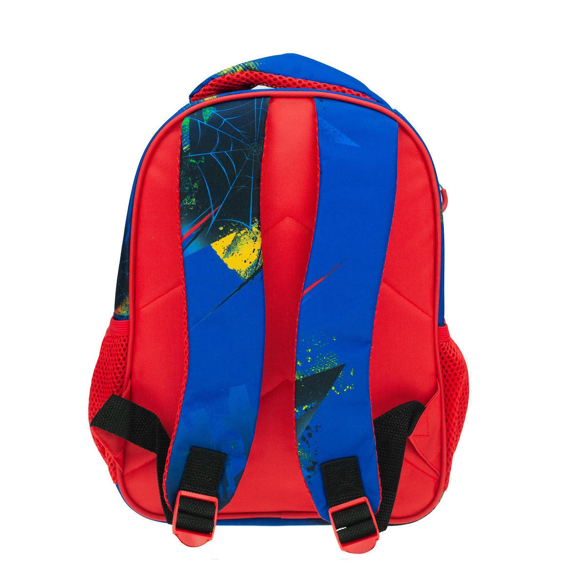 Gim Σχολική Τσάντα Πλάτης Νηπιαγωγείου Spiderman Blue Net (337-04054)