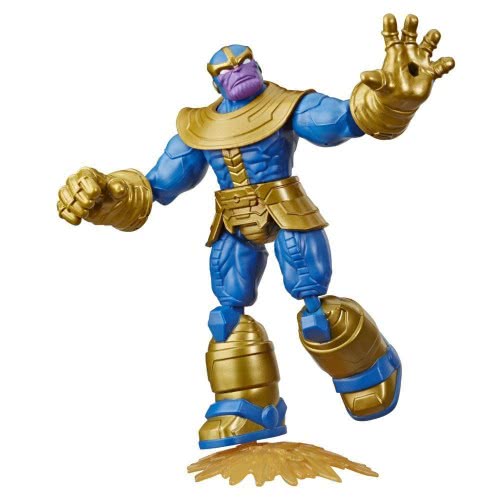 Hasbro Marvel Avengers Bend & Flex Φιγούρα Δράσης 15εκ. - Thanos (E7377/E8344)