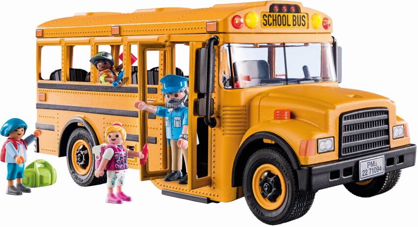 Playmobil City Life Σχολικό λεωφορείο με μαθητές (70983)