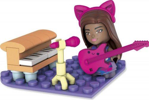 Mattel Mega Blocks Barbie Φιγούρες Με Αξεσουάρ - Μουσικός (GWR21/GWR25)