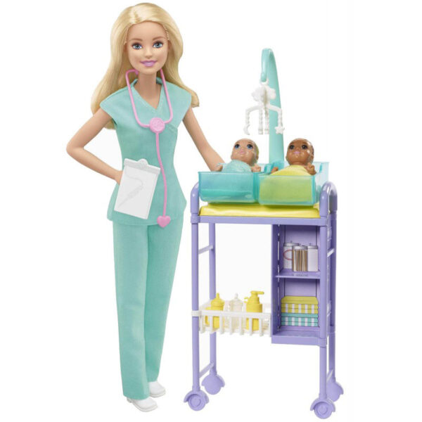 Mattel Barbie Παιδίατρος (DHB63/GKH23)