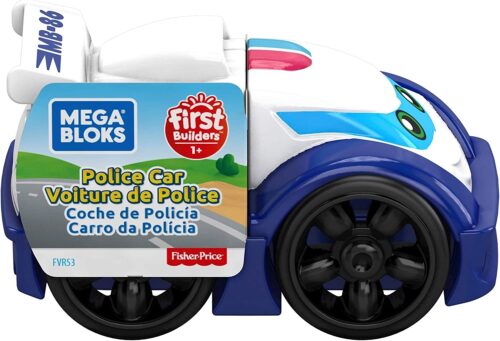 Mattel Mega Bloks First Builders Police Car Racin Ricky (FLT32/FVR53)