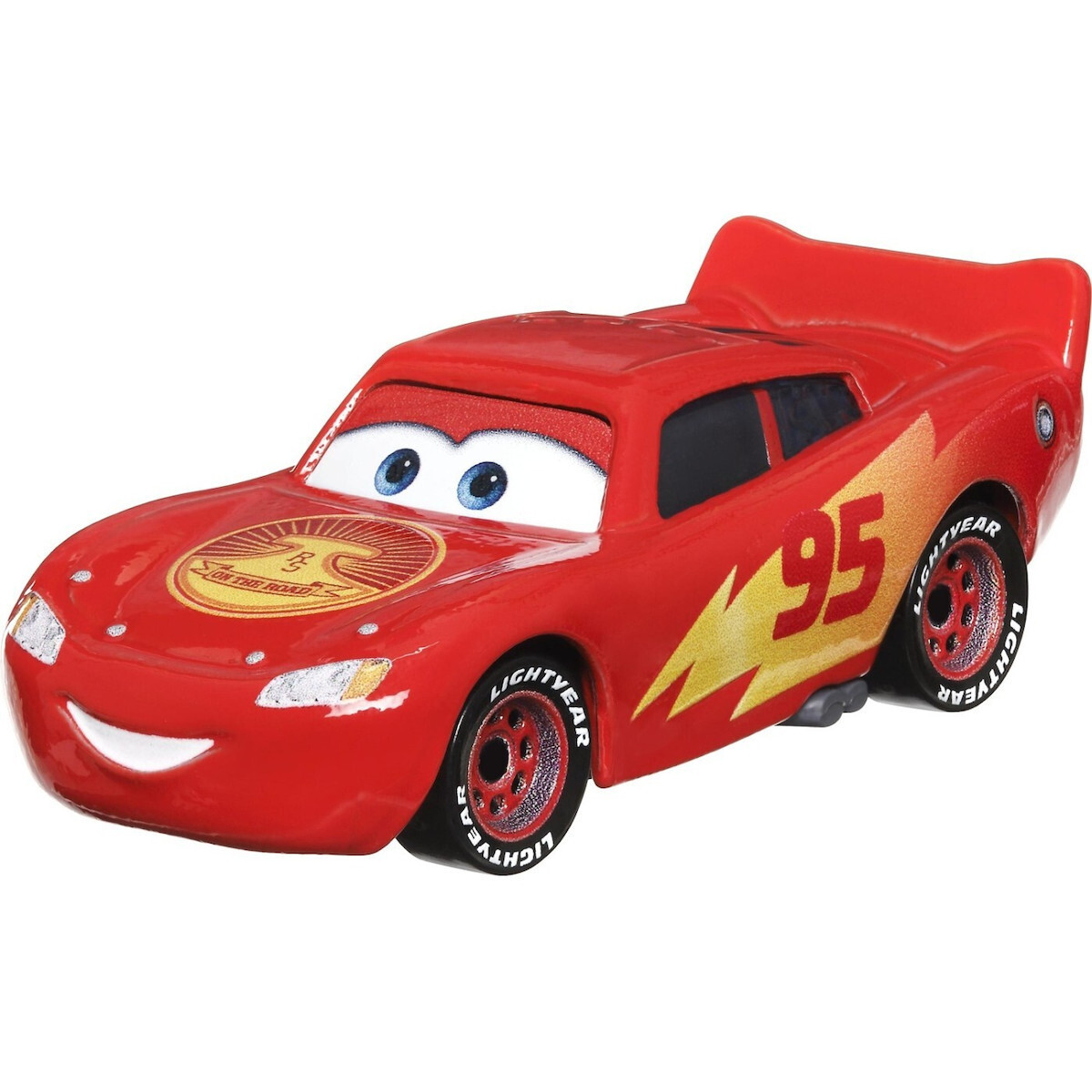 Mattel Cars Αυτοκινητάκι Die-Cast – Road Trip Lighting McQueen (DXV29/HKY34)