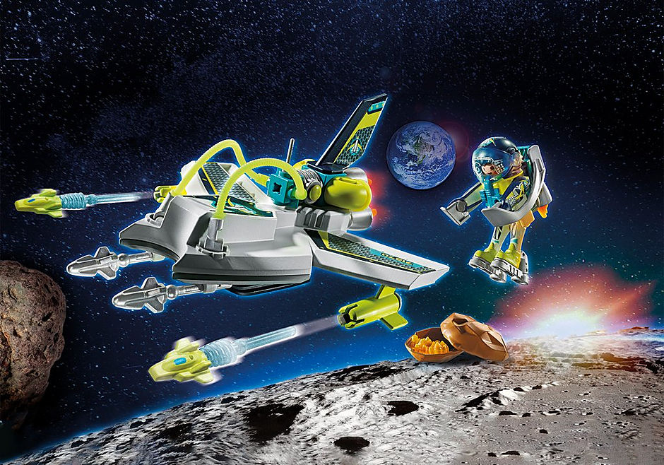 Playmobil Space Διαστημικός καταστροφέας μετεωριτών (71370)