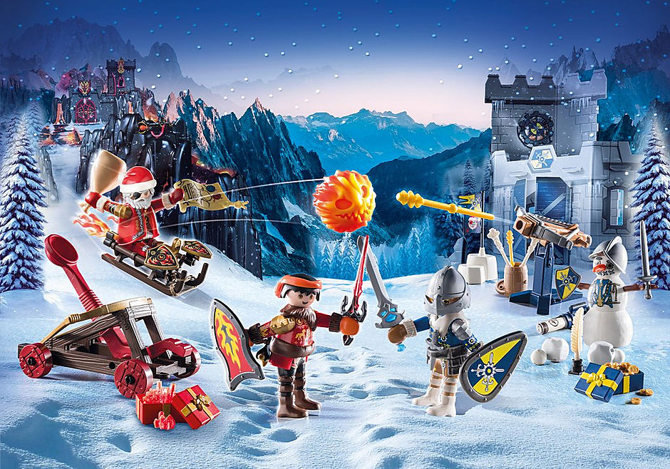 Playmobil Novelmore Χριστουγεννιάτικο Ημερολόγιο Novelmore - Μάχη στο Παγωμένο Βασίλειο (71346)