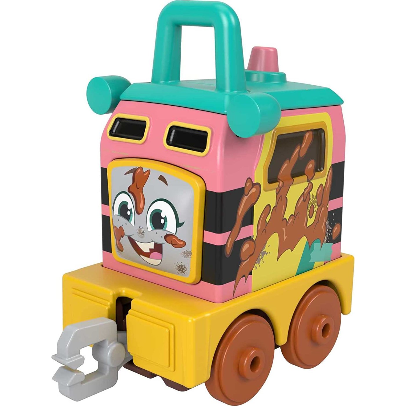 Mattel Τόμας Το Τρενάκι – Μηχανοκίνητα Τρένα Με 2 Βαγόνια Carly Γερανός (HFX97/HDY72)