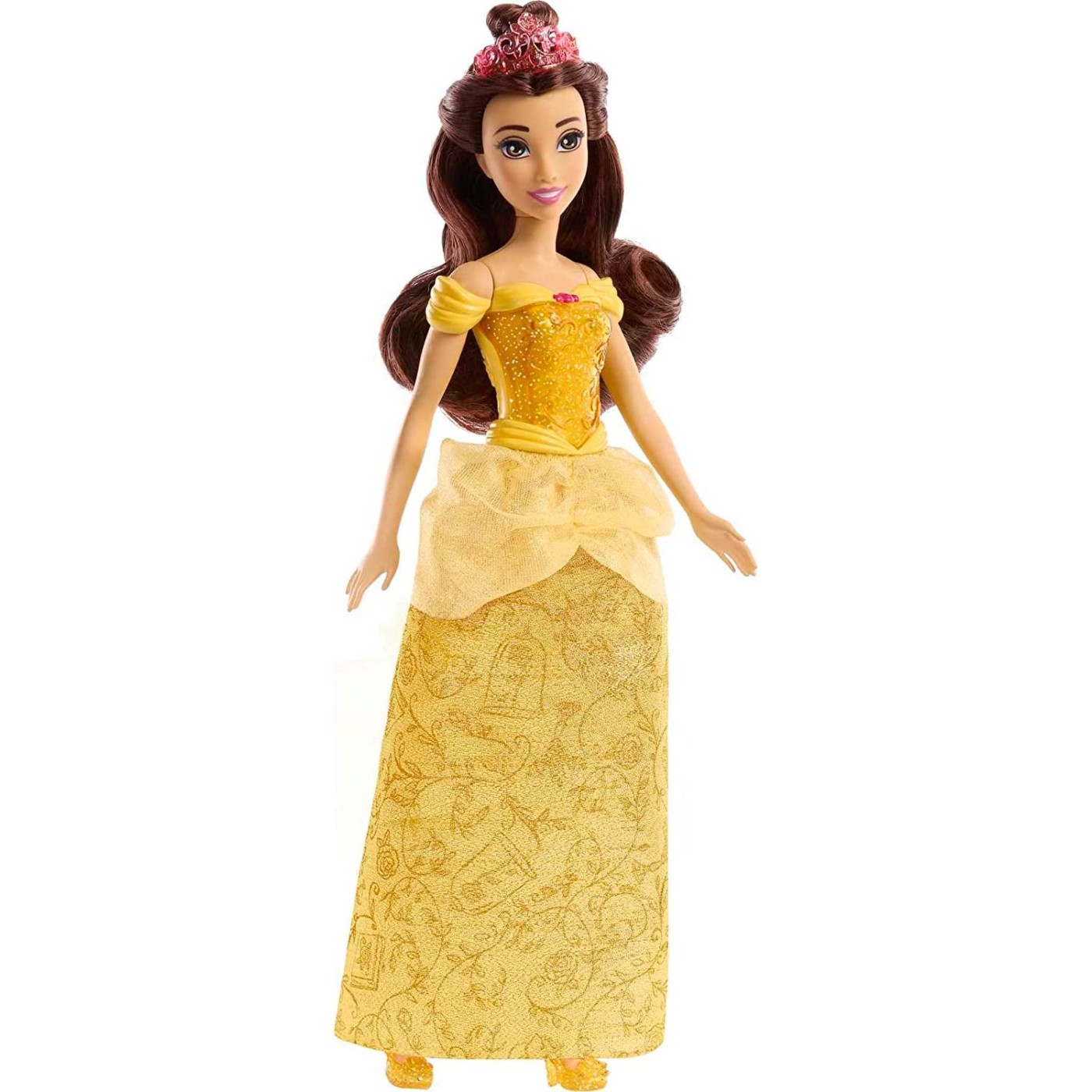 Παιχνιδολαμπάδα Mattel Disney Princess Κούκλα Πεντάμορφη (HLW02/HLW11)