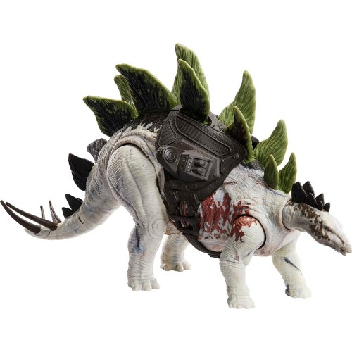 Mattel Jurassic World Νέοι Μεγάλοι Δεινόσαυροι 35cm Stegosaurus (HLP23/HLP24)