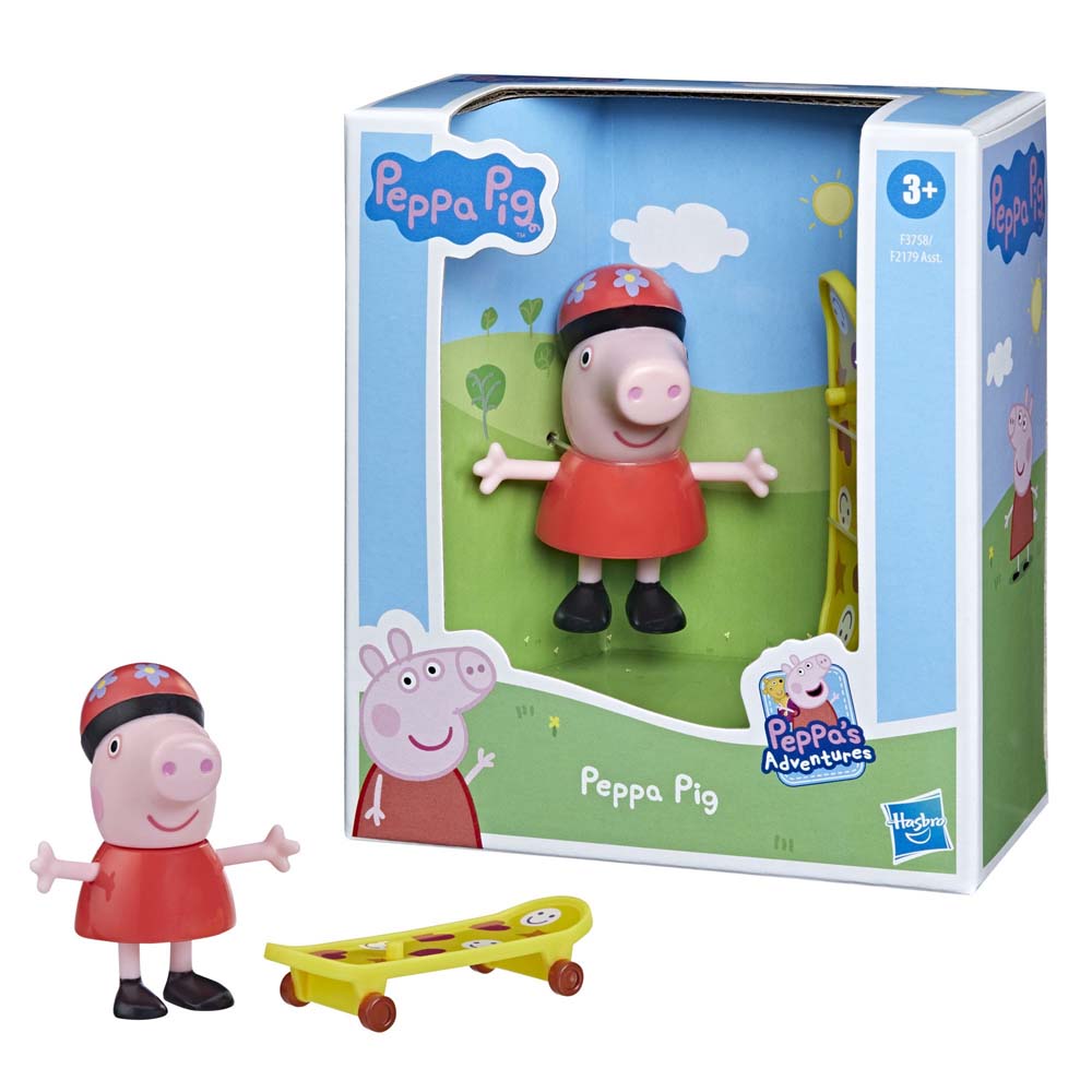 Hasbro Peppa’s Pig Friends Figures Peppa And Skateboard (F2179/F3758)