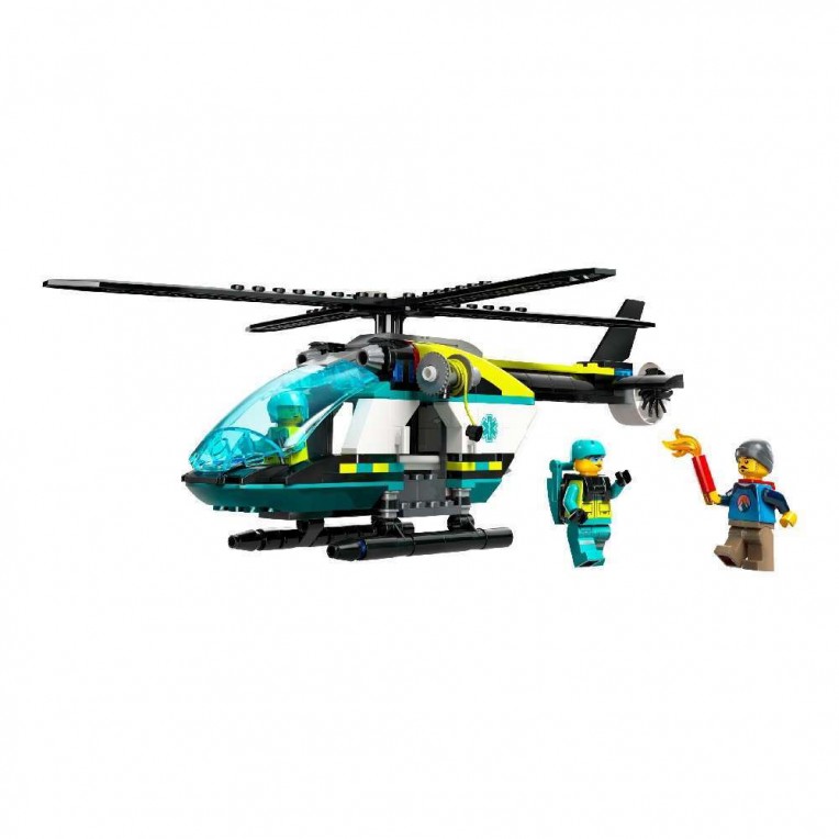 Lego City Emergency Rescue Helicopter (60405)