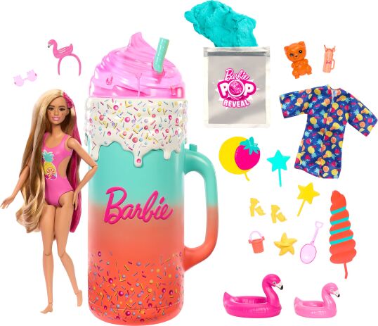 Mattel Barbie Κούκλα Pop Reveal - Καλοκαιρινό Σετ