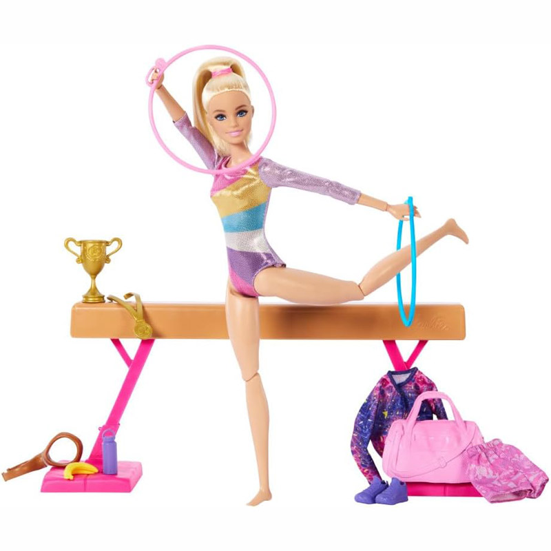 Παιχνιδολαμπάδα Mattel Barbie Αθλήτρια Ενόργανης (HRG52)
