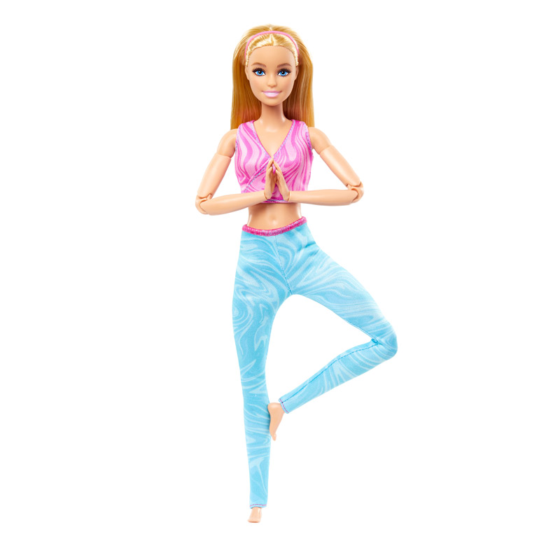 Barbie Νέες Αμέτρητες Κινήσεις Ξανθιά (HRH27)