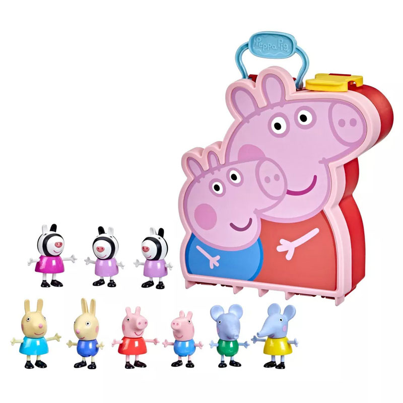 Hasbro Peppa Pig Carry-Along Brothers & Sisters Φιγούρες (F2173)
