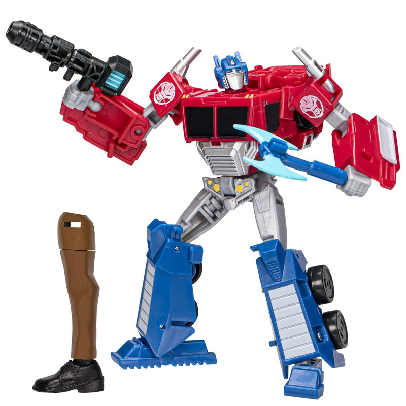 Hasbro Transformers Earthspark Optimus Build-A-Figure Action Figure (F6231/F6735)
