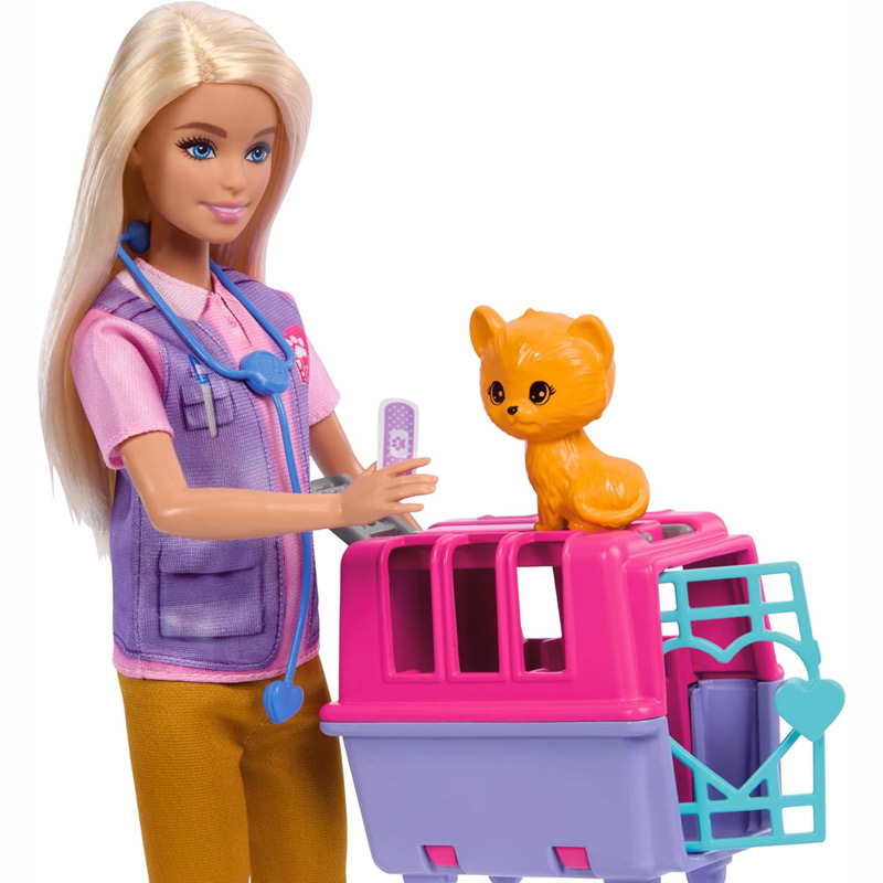 Barbie Κούκλα Διασώστρια Άγριων Ζώων (HRG50)