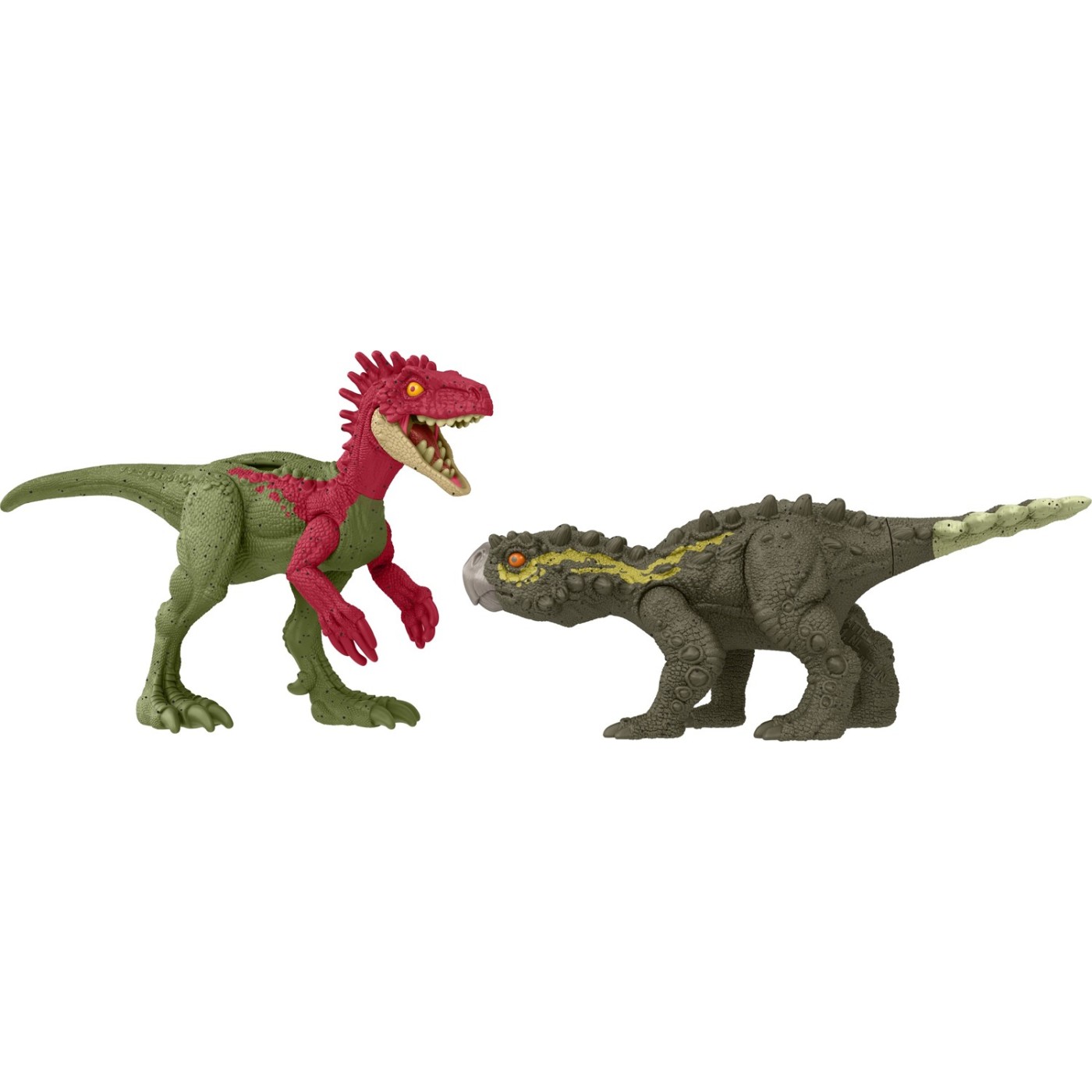 Mattel Βασικές Φιγούρες Δεινοσαύρων Jurassic World Danger Pack Eoraptor Vs. Stegouros (HLN49/HTK47)